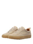 Oliver Sweeney Ermida Suede Retro Lace Up Trainers, Stone