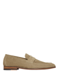 Oliver Sweeney Keyworth Suede Penny Loafers, Stone