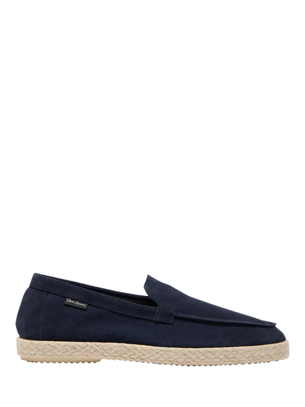 Oliver Sweeney Martos Suede Espadrille Sandals, Navy