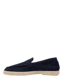 Oliver Sweeney Martos Suede Espadrille Sandals - view 2, Navy