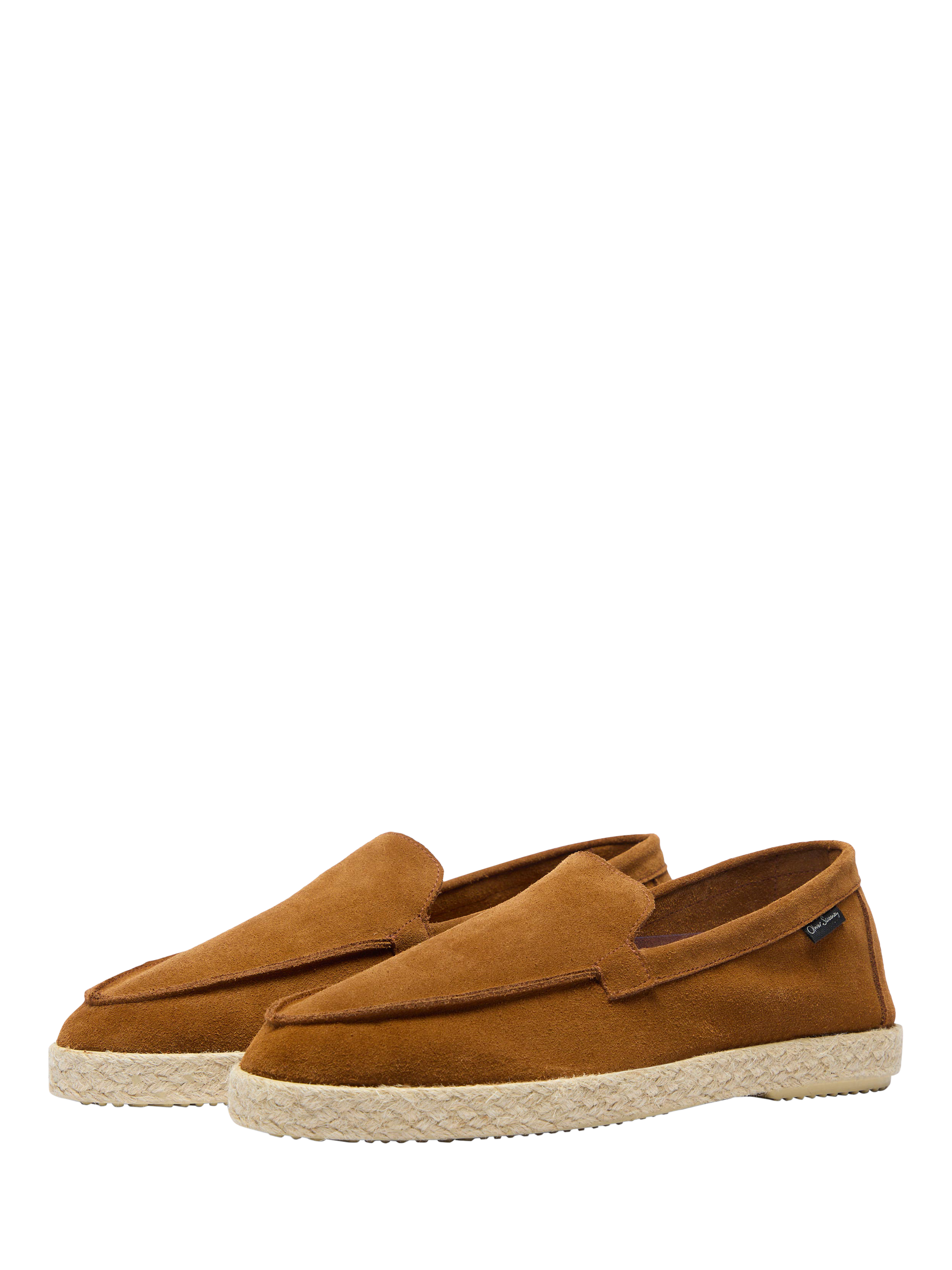 Product image 1 of 5, which shows Oliver Sweeney Martos Suede Espadrille Sandals , Tan, 7
