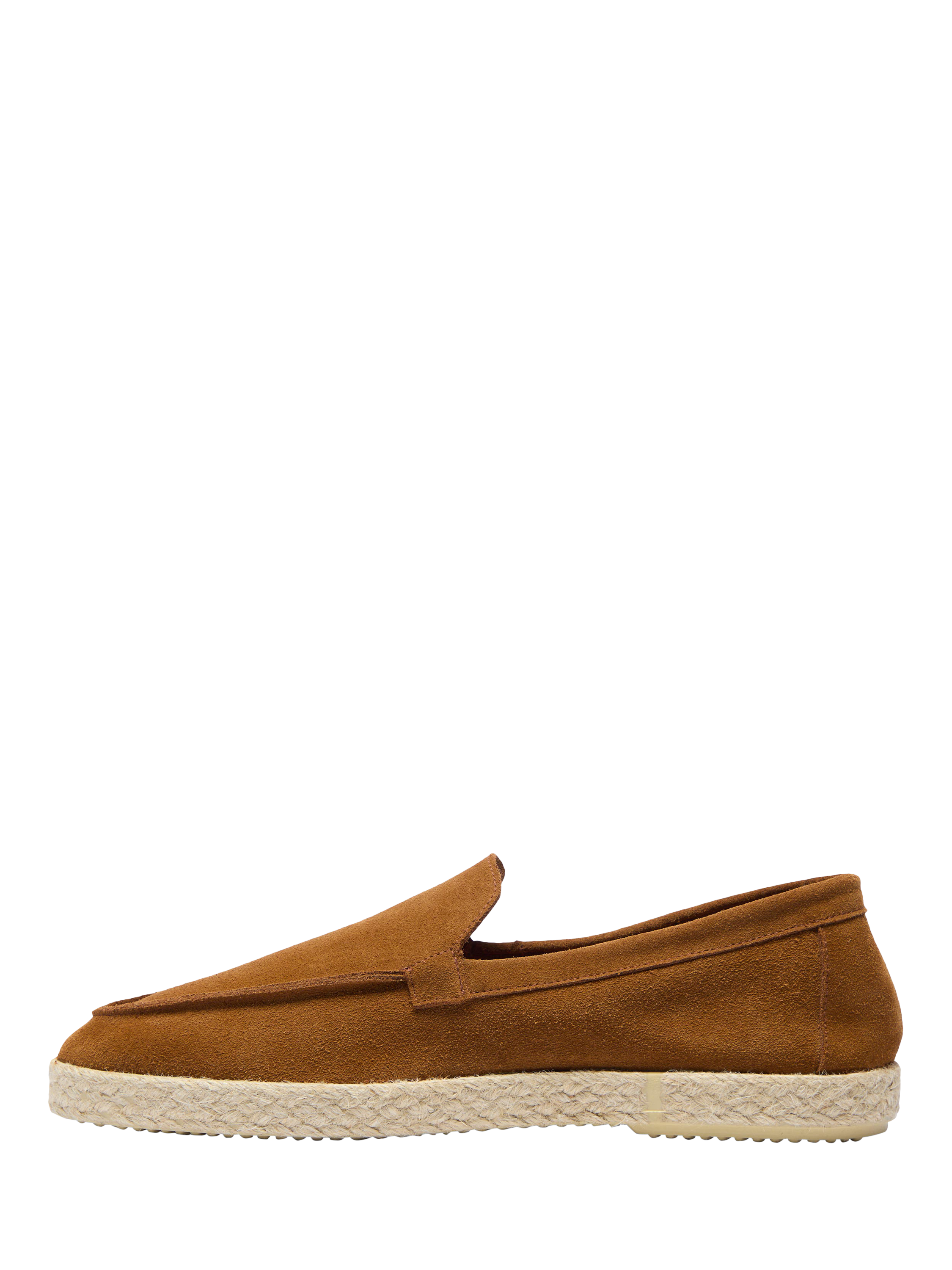 Product image 3 of 5, which shows Oliver Sweeney Martos Suede Espadrille Sandals , Tan, 7