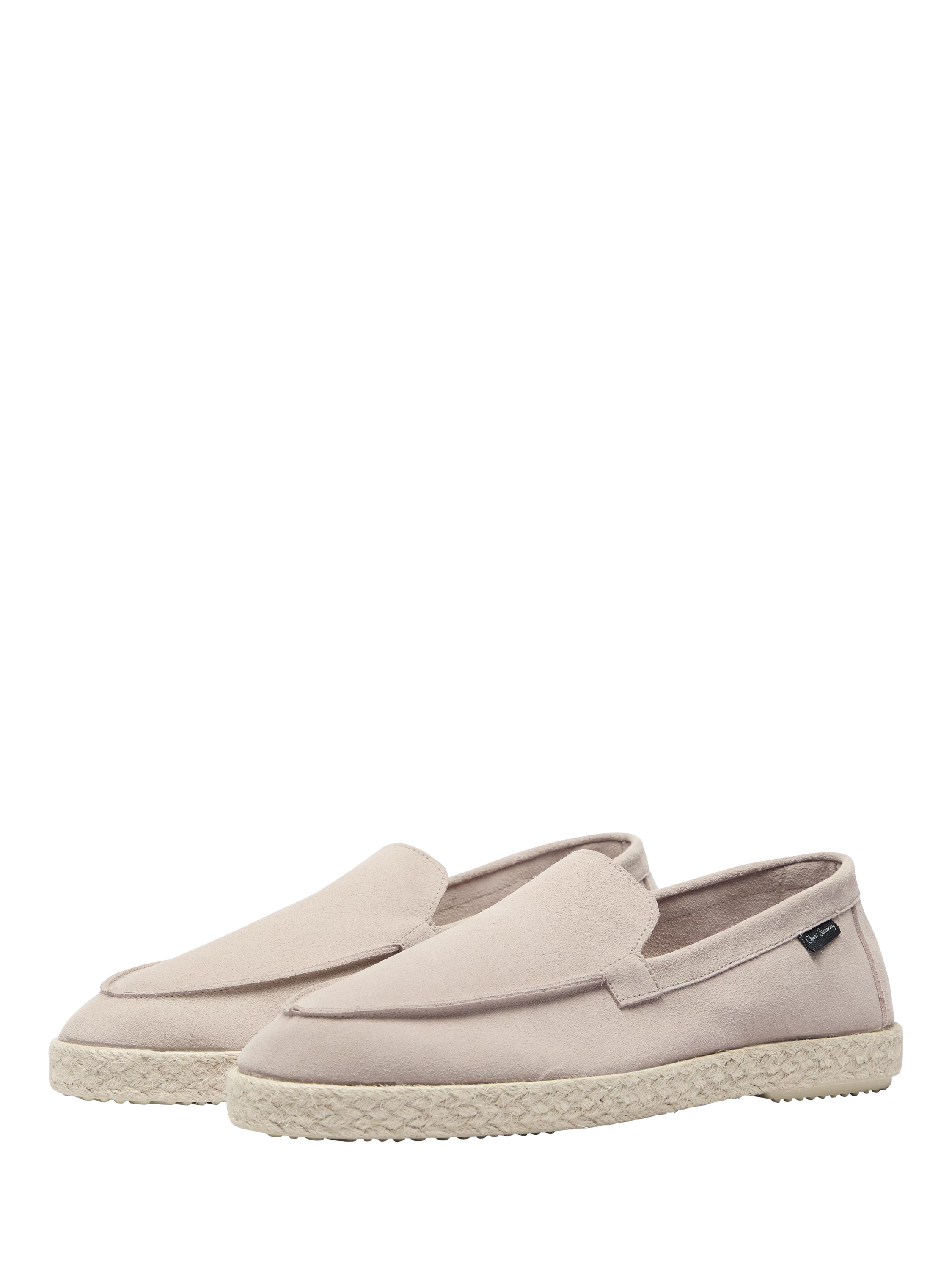 Product image 2 of 5, which shows Oliver Sweeney Martos Suede Espadrille Sandals , Taupe, 7