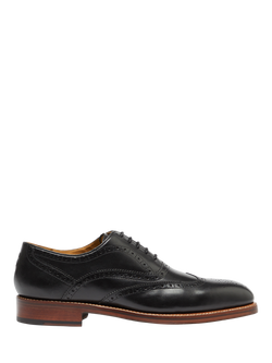 Oliver Sweeney Aldeburgh Leather Oxford Brogues, Black