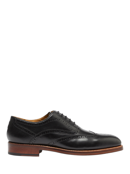 Oliver Sweeney Aldeburgh Leather Oxford Brogues, Black