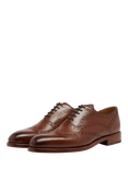 Oliver Sweeney Aldeburgh Leather Oxford Brogues, Dark Tan