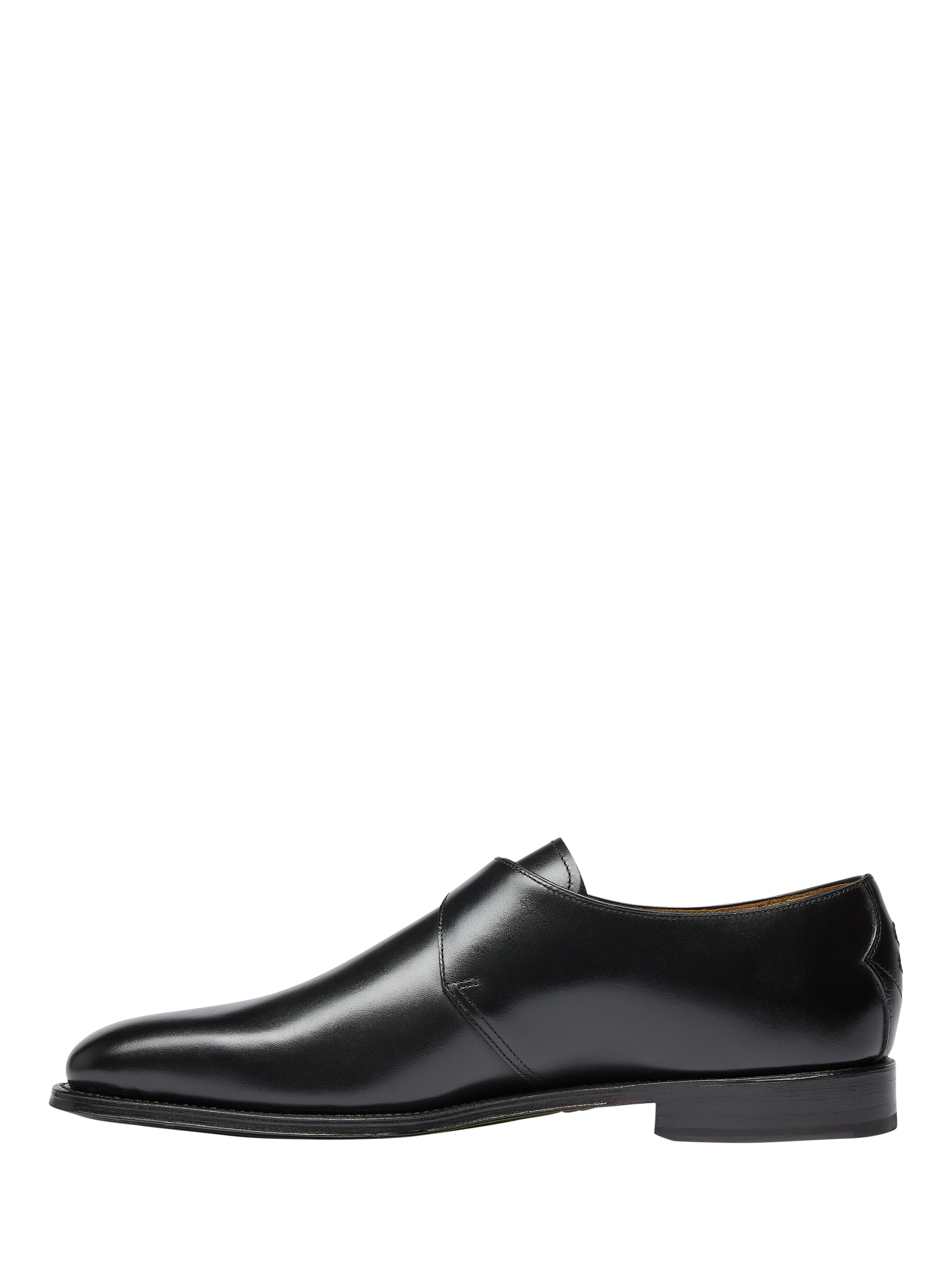 Product image 3 of 5, which shows Oliver Sweeney Idbury Hand Finished Leather Monk Shoes , Black, 6