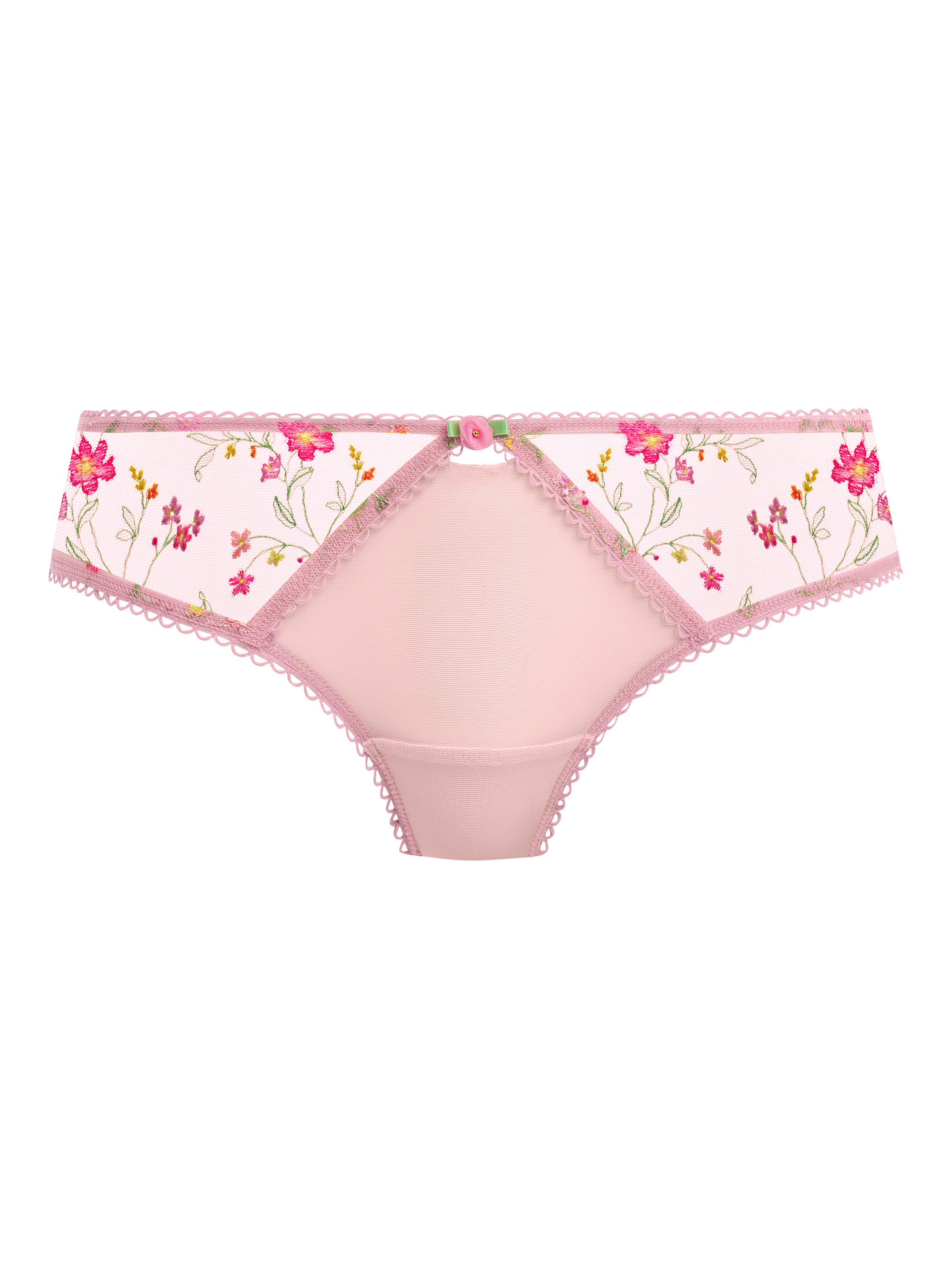 Product image 5 of 5, which shows Freya Love Crush Bikini Knickers, Pink Champagne, S