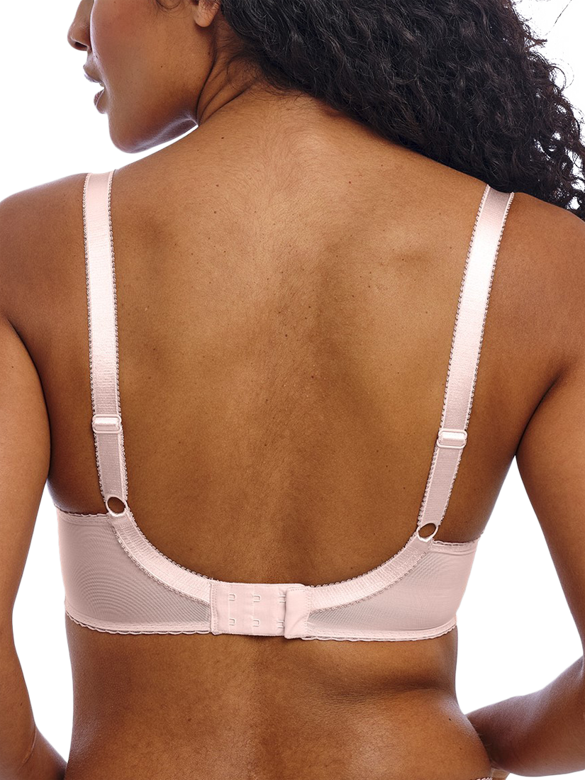 Product image 2 of 5, which shows Freya Love Crush Plunge Bra, Pink Champagne, 30E