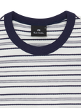 PS Paul Smith Cotton Regular Fit Stripe Shirt, White