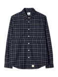 Paul Smith Regular Fit Check Shirt, Midnight Blue