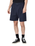 PS Paul Smith Pleated Shorts, Blue