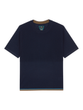PS Paul Smith Merino Wool Regular Fit Knit T-Shirt, Blue