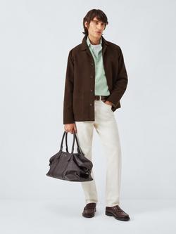 Polo Ralph Lauren Linen Regular Fit Equestrian Print Shirt, Green - view 2, Green