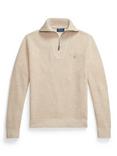 Polo Ralph Lauren Textured Waffle-Knit Jumper, Natural Cream Heather