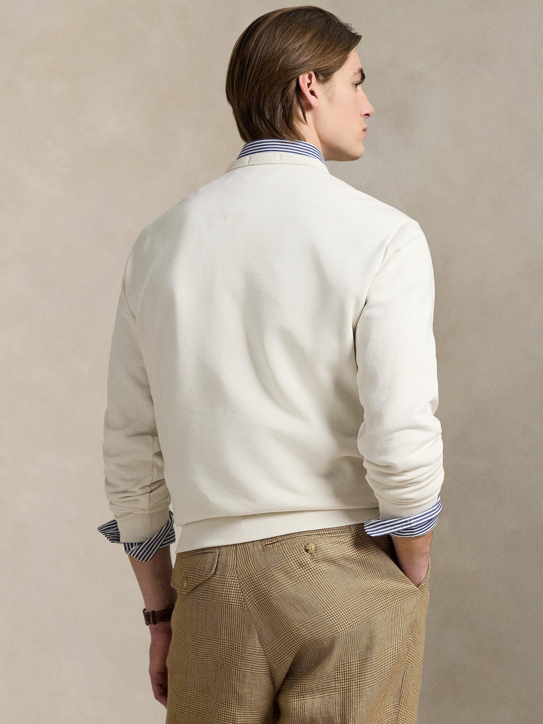Product image 2 of 5, which shows Ralph Lauren Polo Cotton Blend Sweatshirt, Nevis, S
