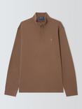 Ralph Lauren Polo Pony Half Zip Cotton Jumper