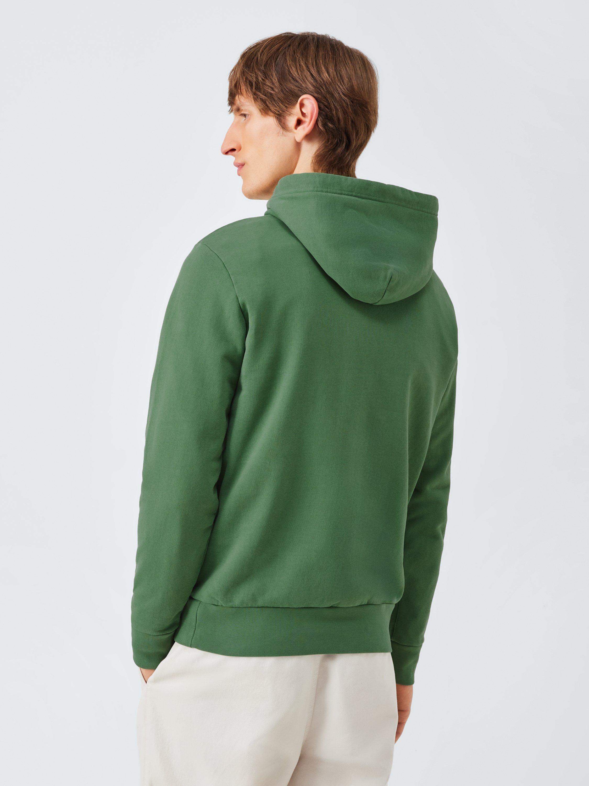 Product image 2 of 6, which shows Ralph Lauren Polo Pony Cotton Hoodie, Fatigue, S
