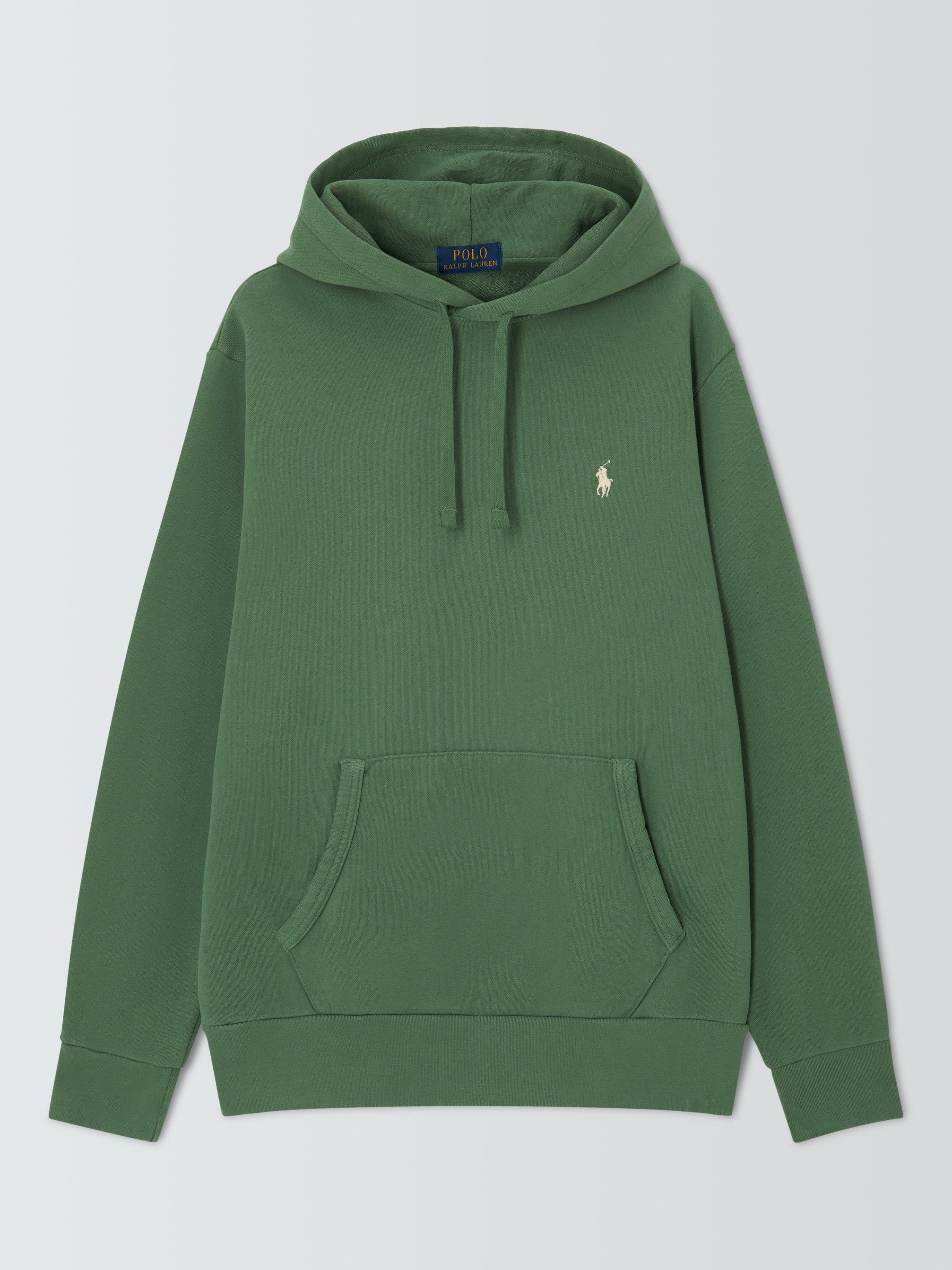 Product image 4 of 6, which shows Ralph Lauren Polo Pony Cotton Hoodie, Fatigue, S