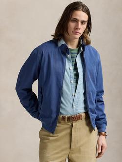 Polo Ralph Lauren Vintage Cotton Bomber Jacket, Old Royal, Old Royal