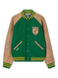 Polo Ralph Lauren Wool Blend Letterman Jacket, Fiji Green X