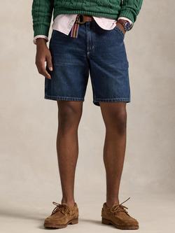 Polo Ralph Lauren Dungaree Cotton Drill Twill Denim Shorts, Minetta, Minetta