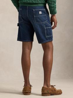 Polo Ralph Lauren Dungaree Cotton Drill Twill Denim Shorts, Minetta - view 2, Minetta