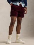 Polo Ralph Lauren Soft Corduroy Drawstring Waist Prepster Shorts, Ruby X