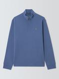 Ralph Lauren Polo Pony Half Zip Cotton Jumper
