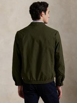 Polo Ralph Lauren Lightweight Water-Repellent Twill Jacket, Company Olive - view 2, Company Olive