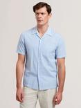 Ted Baker Stripe Seersucker Cotton Shirt