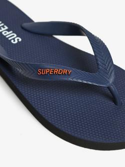 Superdry Core Essential Flip Flops, Nautical Navy - view 2, Nautical Navy