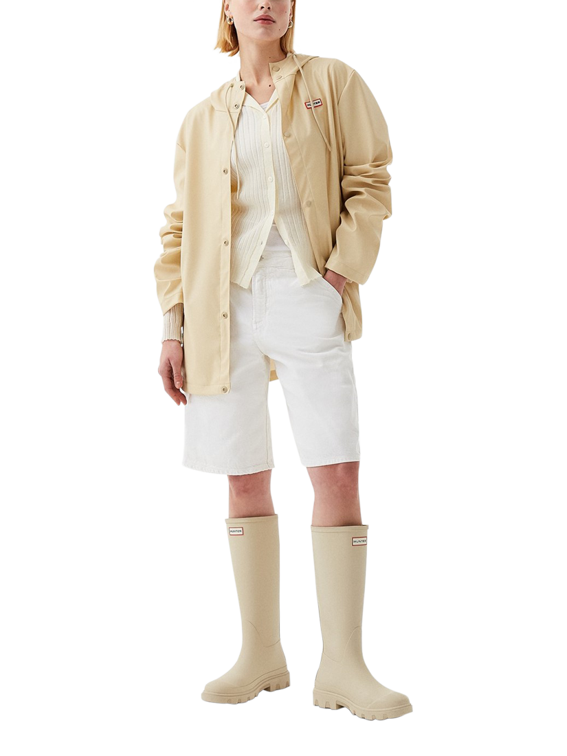 Hunter Izzy Waterproof Rain Jacket, Gravel