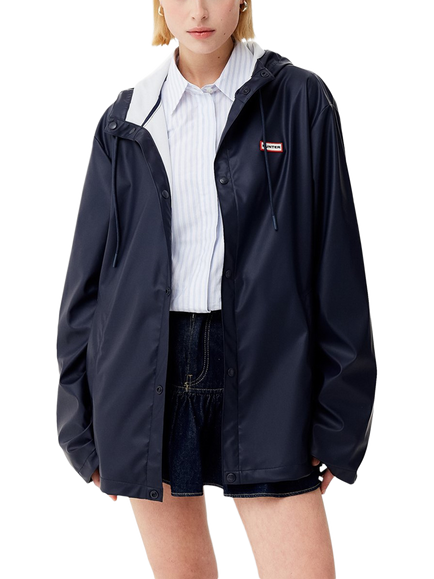 Hunter Izzy Hooded Waterproof Rain Jacket, Night Sky