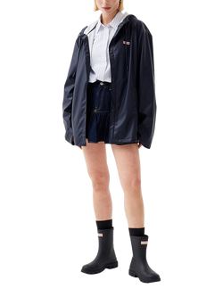 Hunter Izzy Hooded Waterproof Rain Jacket - view 2, Night Sky