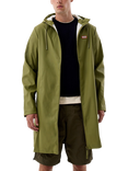 Hunter Andrea Waterproof Raincoat, Deep Lichen Green