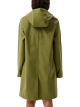 Hunter Andrea Waterproof Raincoat, Deep Lichen Green
