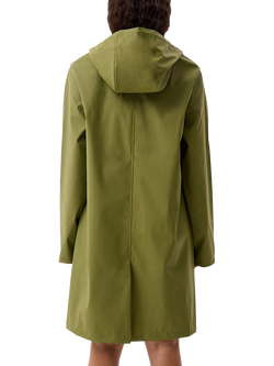 Hunter Andrea Waterproof Raincoat - view 2, Deep Lichen Green