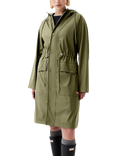 Hunter Janna Waterproof Parka, Deep Lichen Green