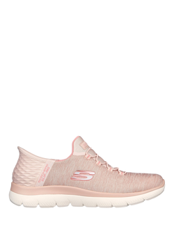 Skechers Summits Dazzling Haze Slip On Trainers, Rose, Rose