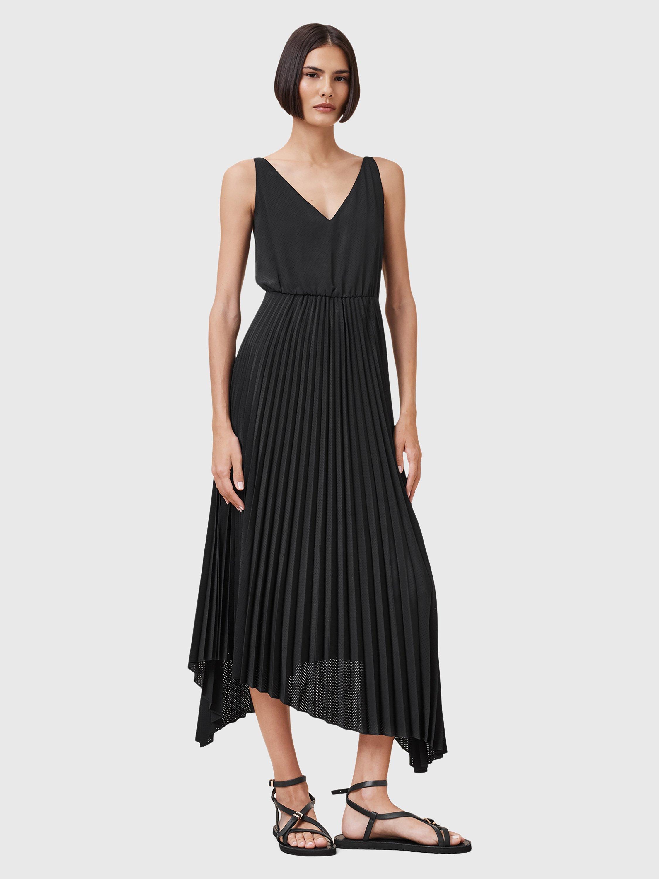 Product image 8 of 10, which shows AllSaints Leia Harley Dress, Black, XS
