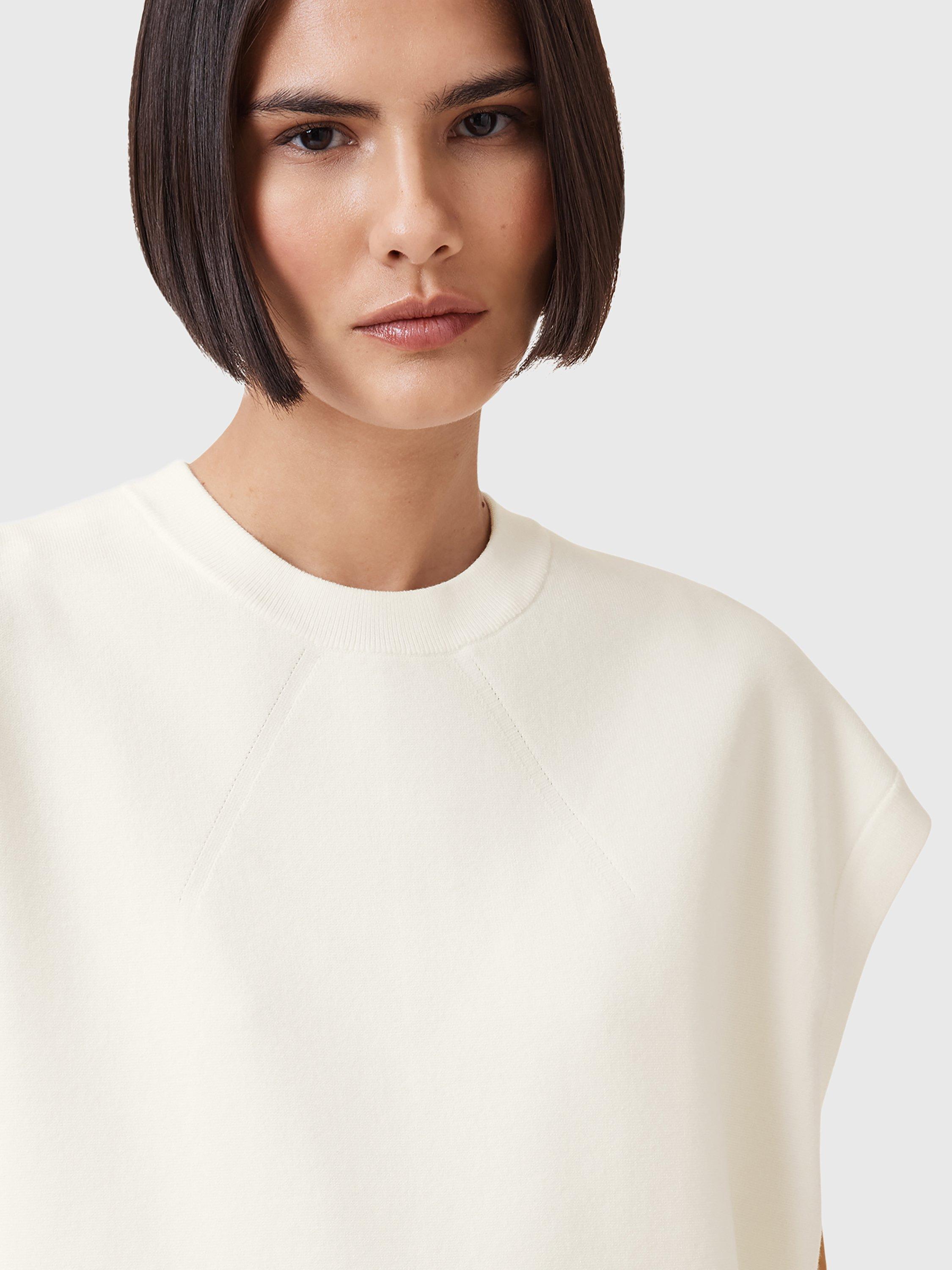 Product image 5 of 9, which shows AllSaints Leia Harley Dress, White Natural, XS