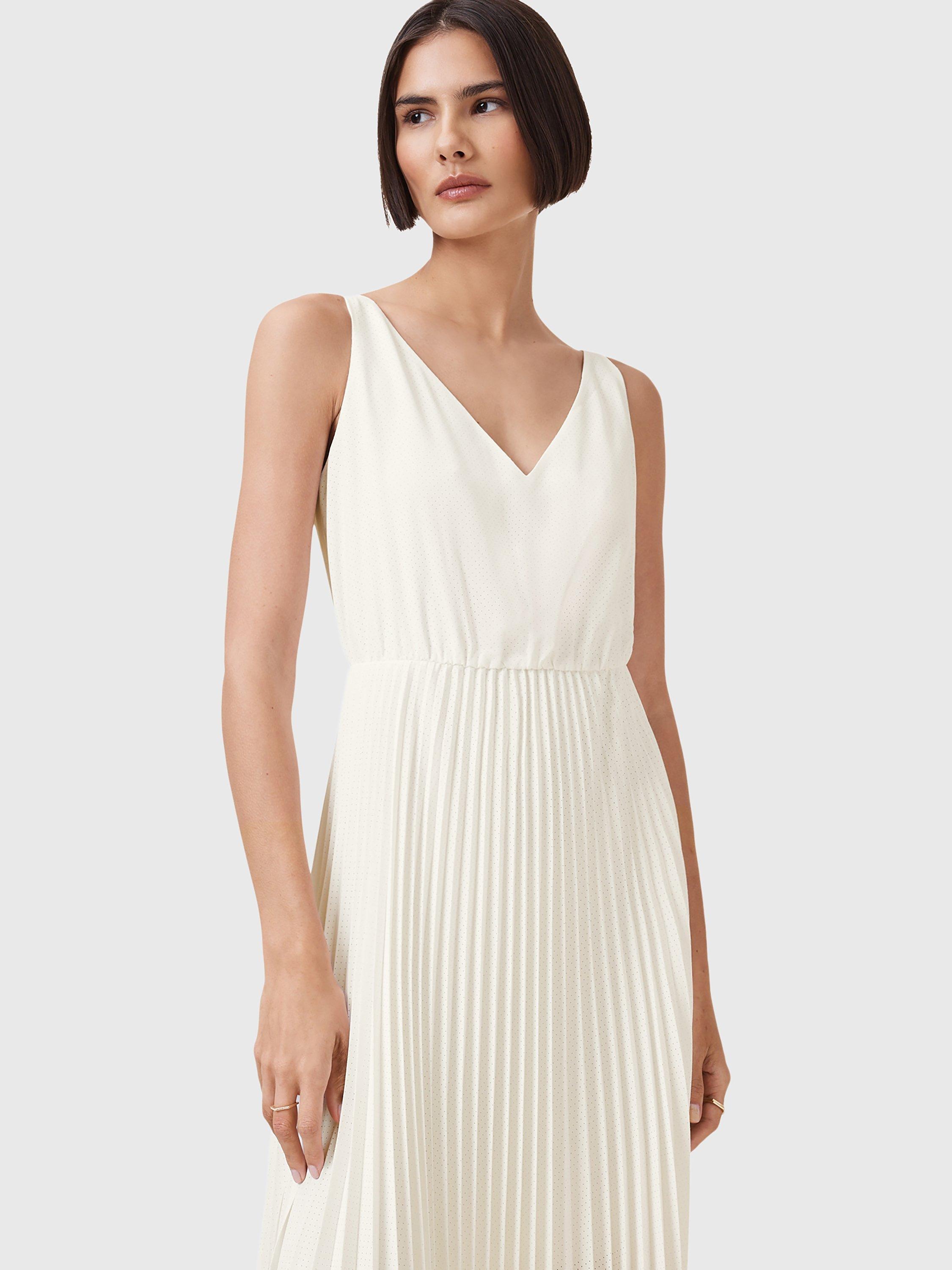 Product image 7 of 9, which shows AllSaints Leia Harley Dress, White Natural, XS