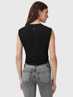 AllSaints West Tank Top - view 2, Black