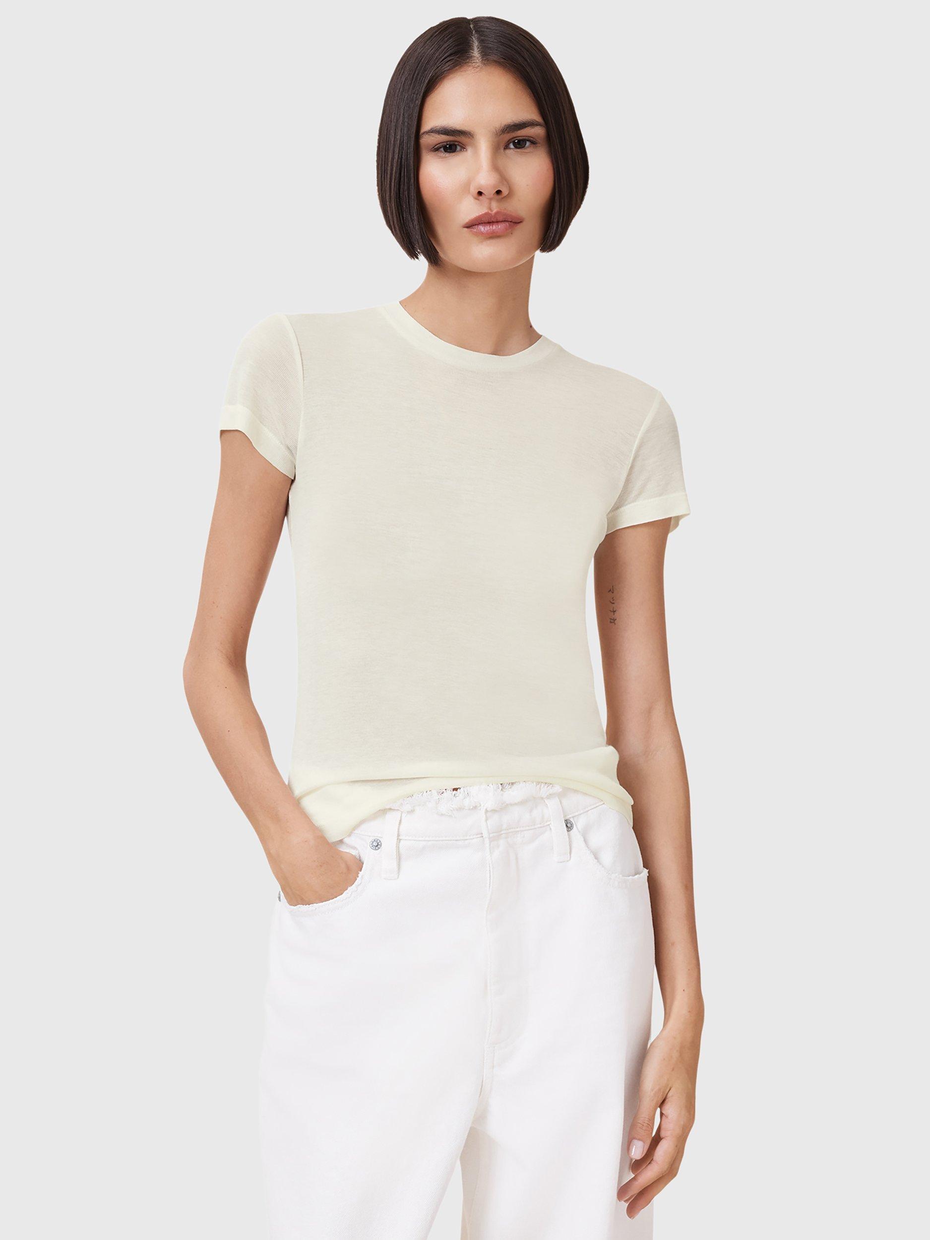 AllSaints June Slim Fit T-Shirt, Off White