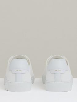 Reiss Finley Knitted Low Top Trainers - view 2, White