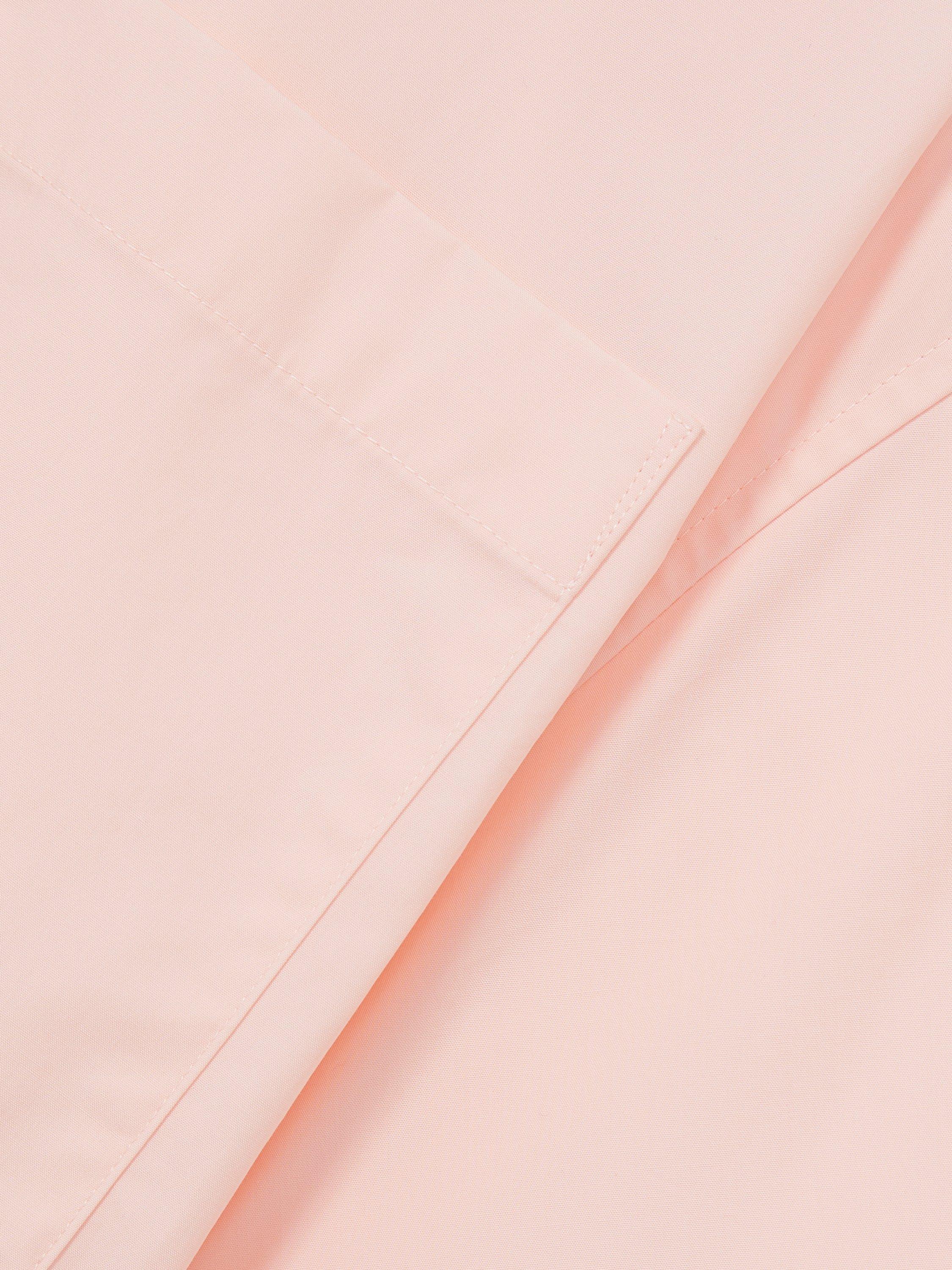 Product image 2 of 5, which shows Reiss Jordan Short Sleeve Shirt, Light Pink, 8