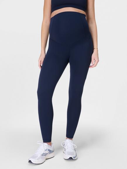 Sweaty Betty All Day Maternity Leggings, Navy Blue