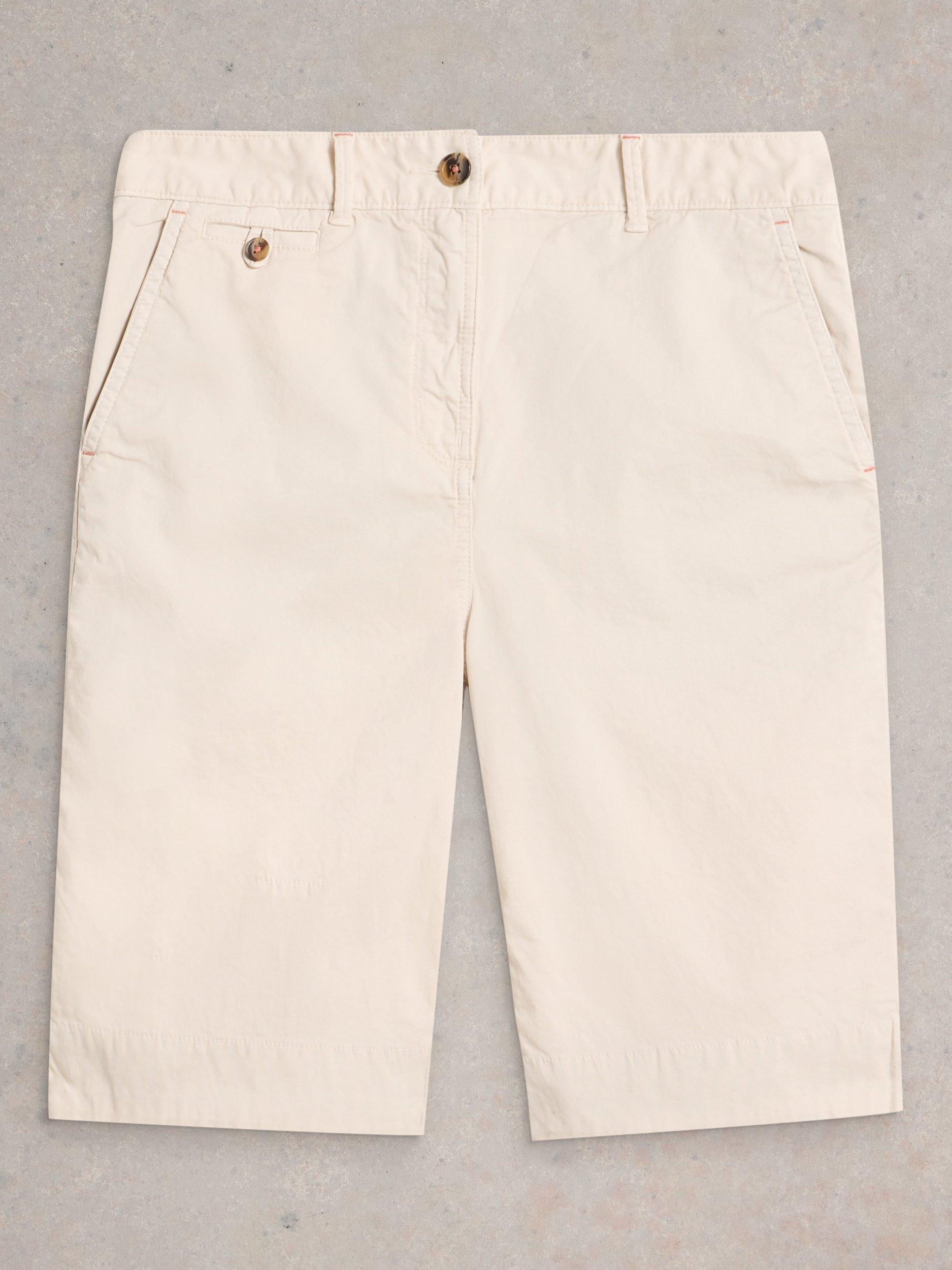 Product image 5 of 6, which shows White Stuff Hayley Shorts, Natural White, 6S
