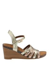 Leather Wedge Sandals